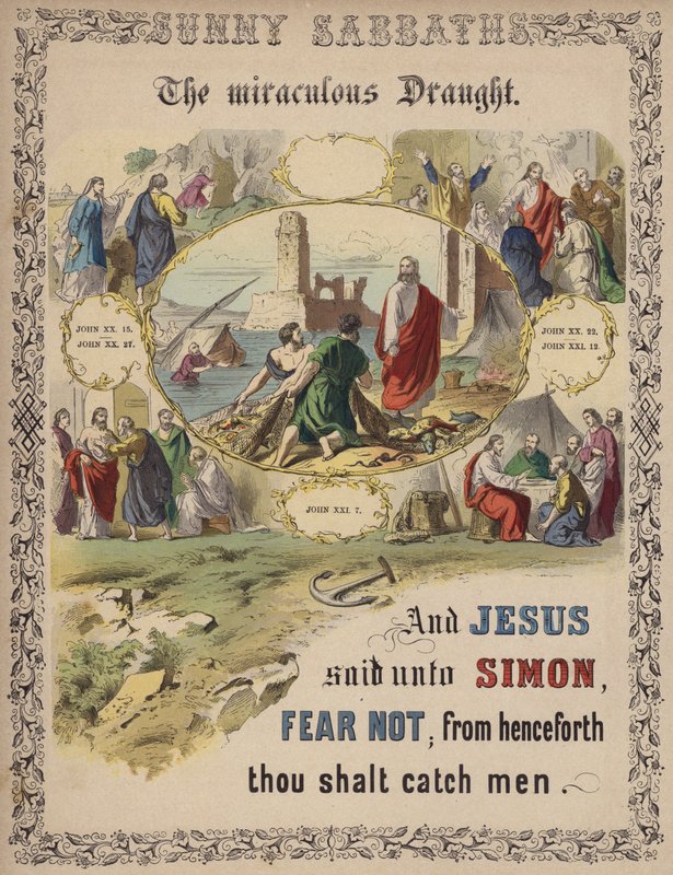 The Miraculous Draught by English School