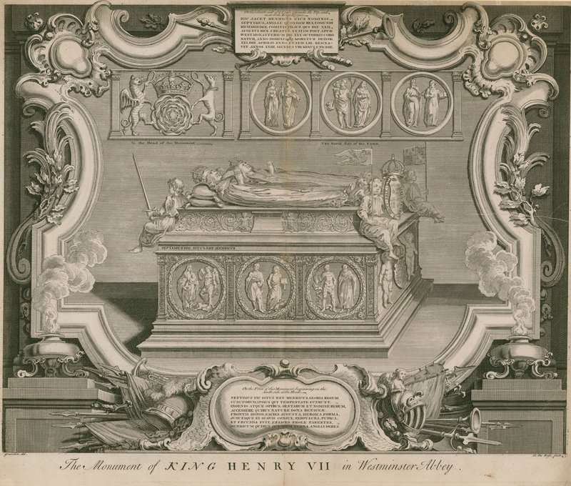 Monument of King Henry VII by English School