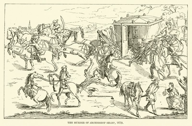 The Murder of Archbishop Sharp, 1679 by English School