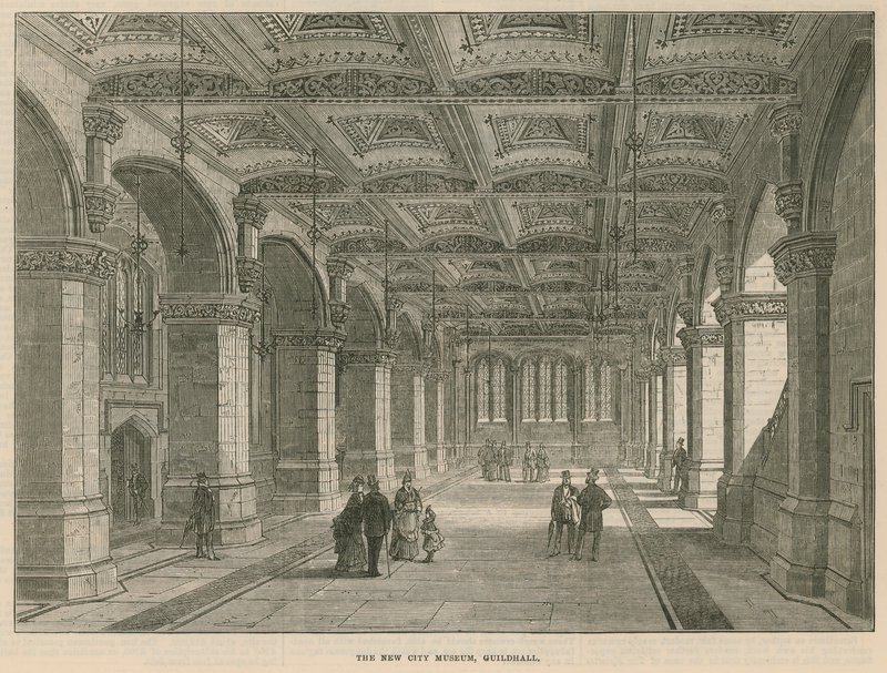 The New City Museum, Guildhall, London by English School