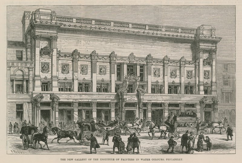 The New Gallery of the Institute of Painters in Water Colours by English School