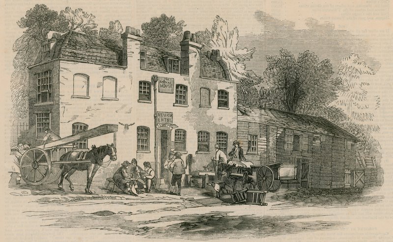 The old half-way house, Kensington, London by English School