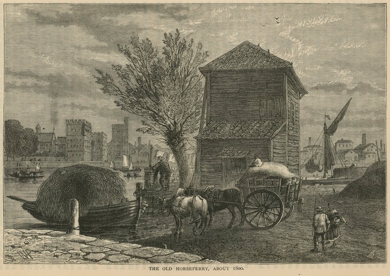 The Old Horseferry by English School