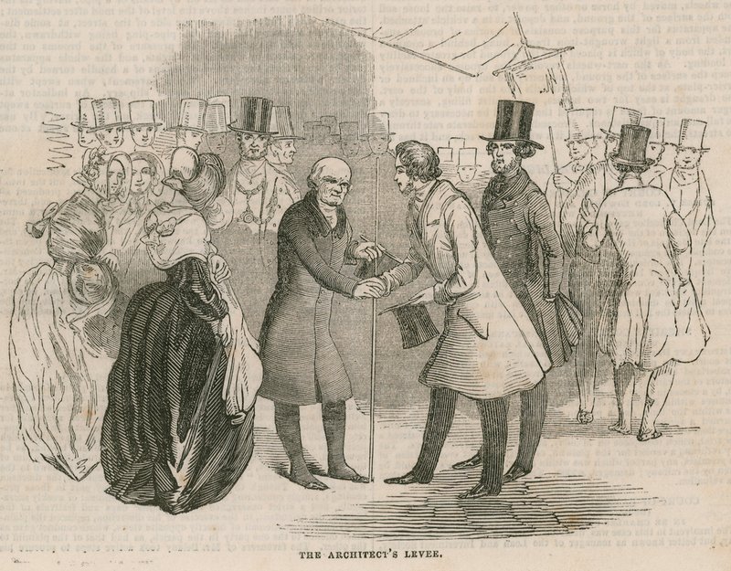 The Opening of the Thames Tunnel; The Architects Levee by English School