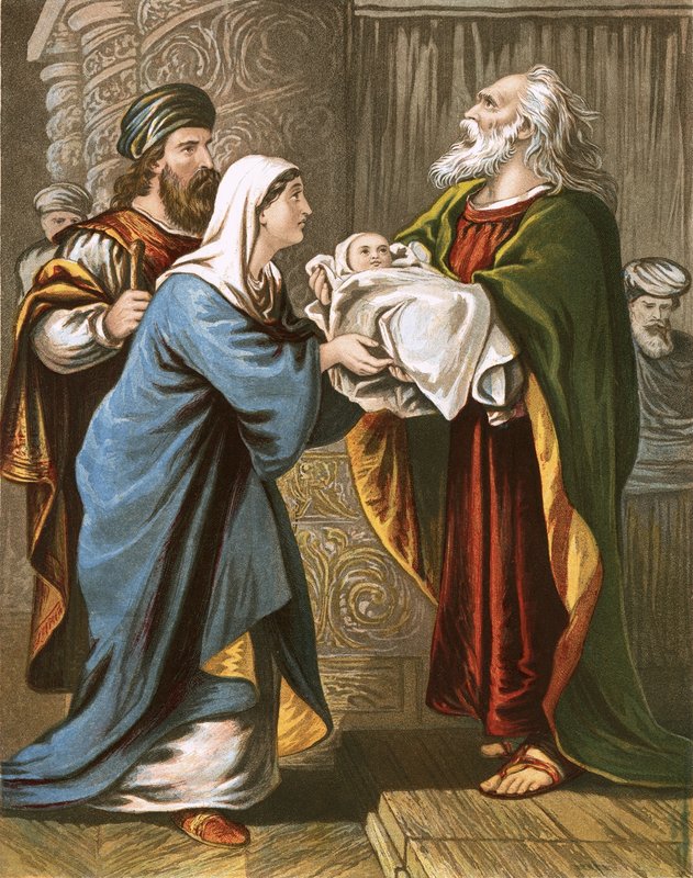 The Presentation in the Temple by English School