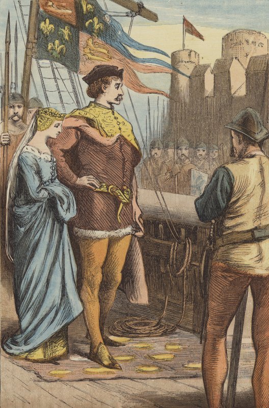 The relief of Acre by Prince Edward by English School