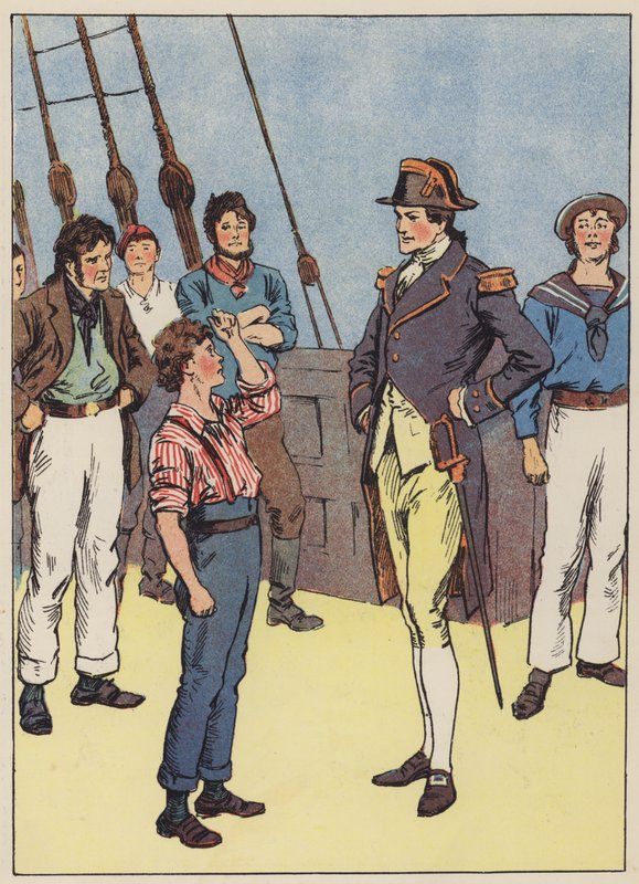 The Sailor Boy Offers to Join the Navy by English School