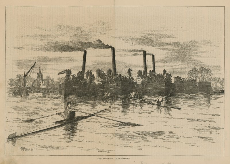 The Sculling Championship by English School