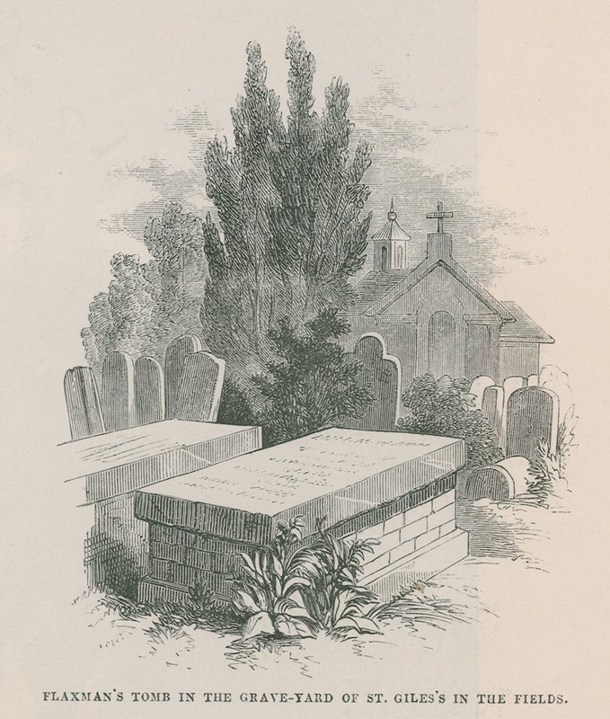 The Tomb of John Flaxman in the Graveyard of St Giles