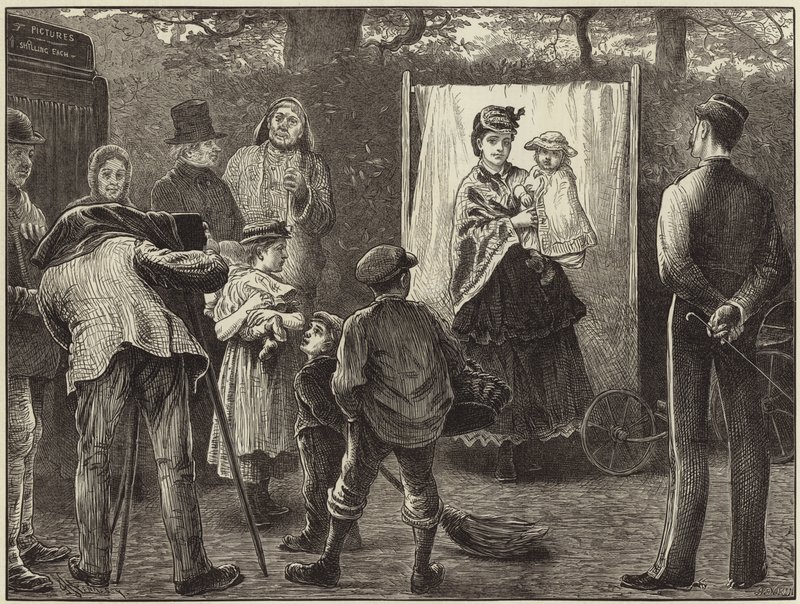 The Travelling Photographer by English School