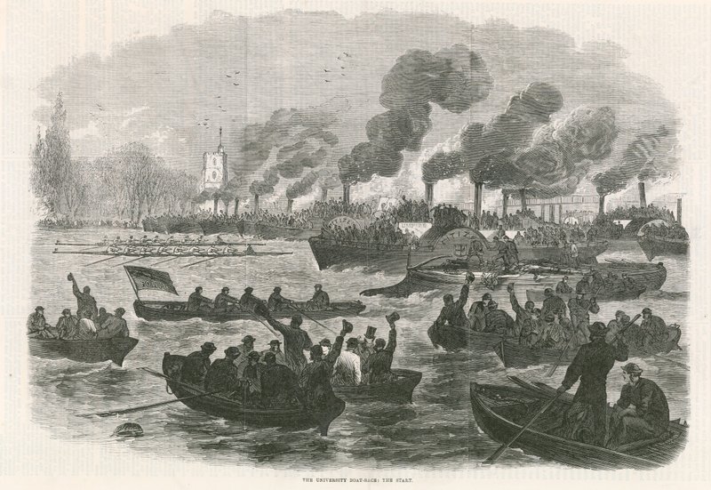 The University Boat Race by English School