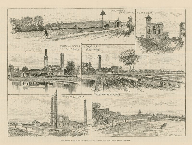 The Water Supply of London by English School