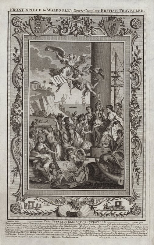 This Superbly Elegant Frontispiece by English School