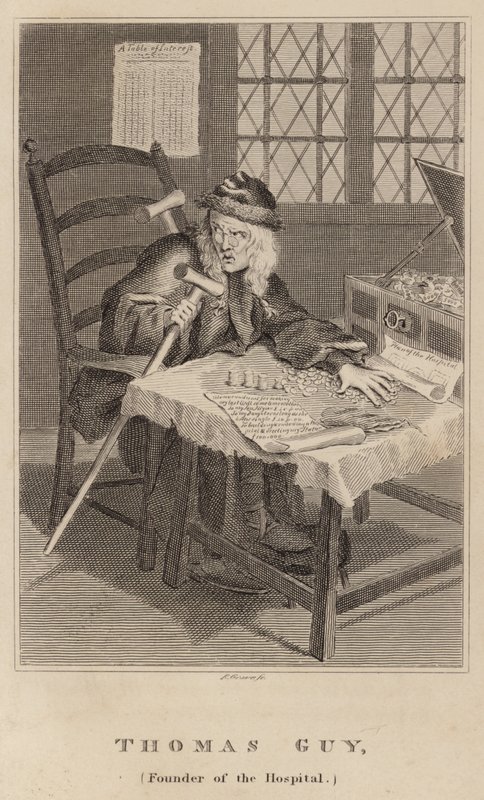 Thomas Guy, Founder of the Hospital by English School
