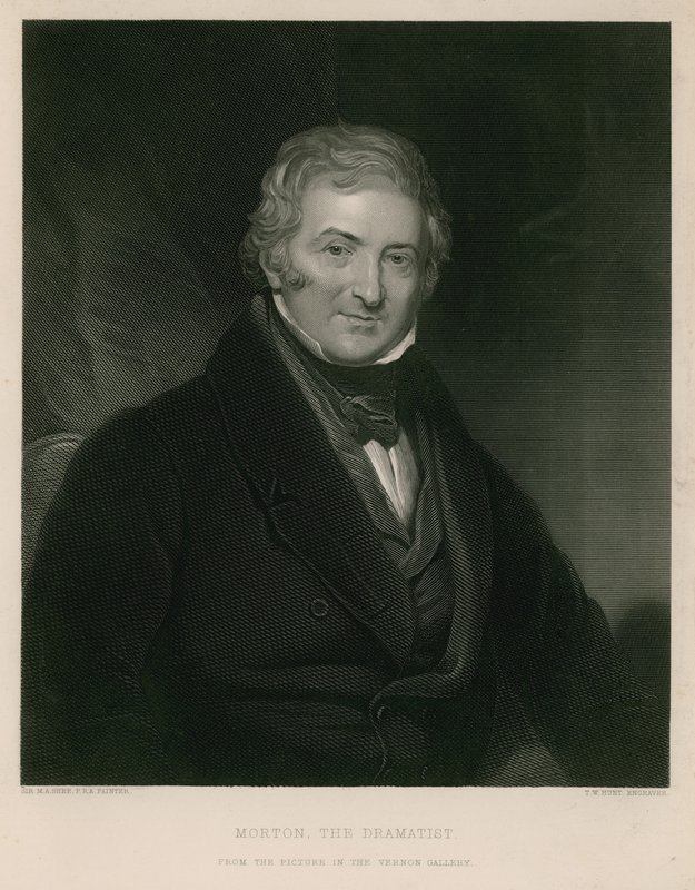 Thomas Morton the dramatist by English School