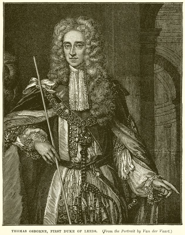 Thomas Osborne, First Duke of Leeds by English School