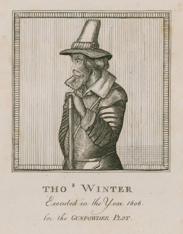 Thomas Winter, Executed in the Year 1606 for the Gunpowder Plot by English School