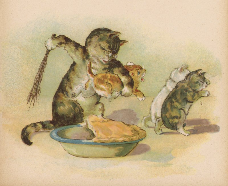Three Little Kittens Lost Their Mittens by English School
