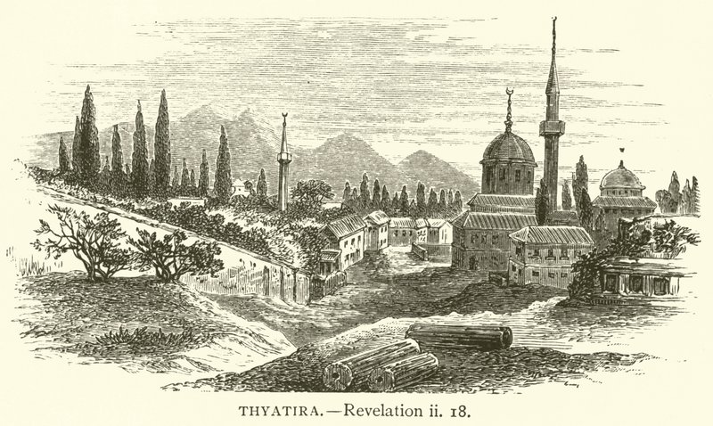 Thyatira, Revelation, ii by English School