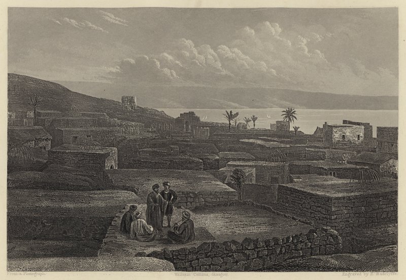 Tiberias, and the Sea of Galilee by English School