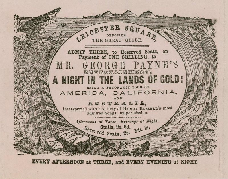 Ticket for admission to Mr. George Payne