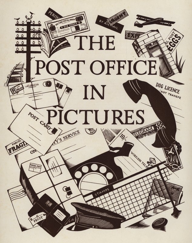 Title-page illustration for The Post Office in Pictures by English School