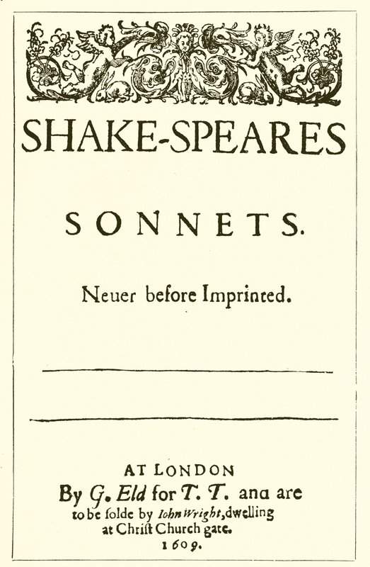 Title-Page of Shakespeare