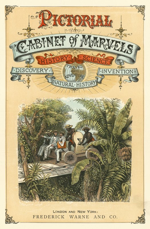 Title page of The Pictorial Cabinet of Marvels by English School