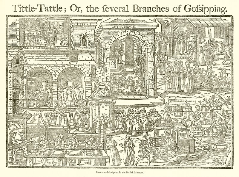 Tittle-Tattle; Or, the Several Branches of Gossiping by English School