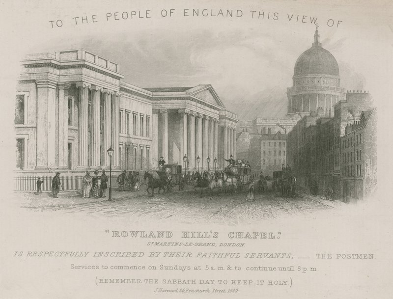 To the People of England This View of Rowland Hill