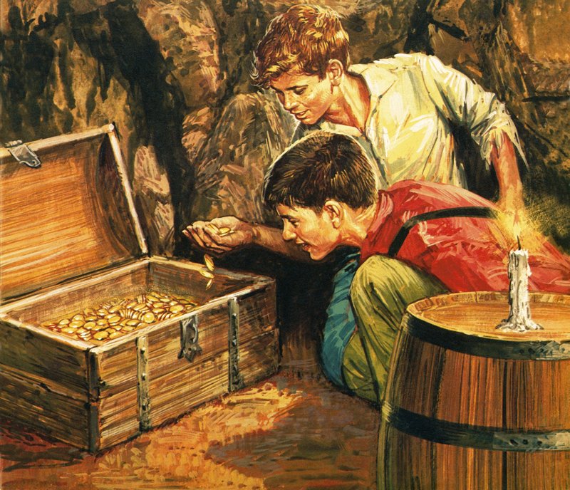 Tom Sawyer and Huckleberry Finn by English School