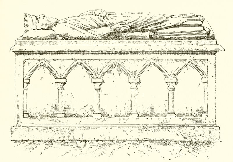 Tomb of Charles Martel by English School