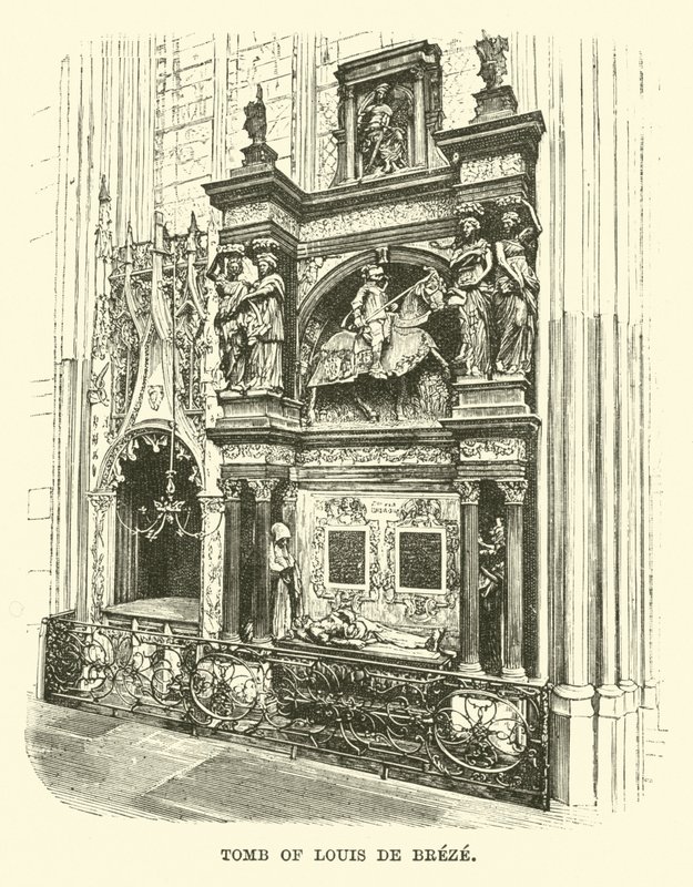 Tomb of Louis de Breze by English School