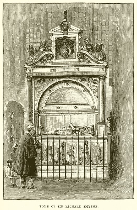 Tomb of Sir Richard Smythe by English School
