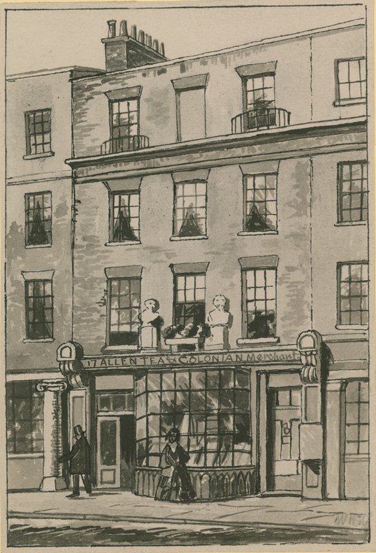 Toms Coffee House, 17 Russell Street, Covent Garden by English School