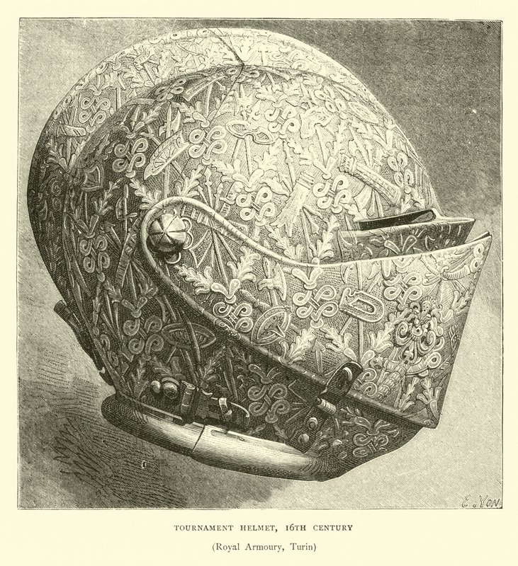 Tournament Helmet, 16th Century by English School