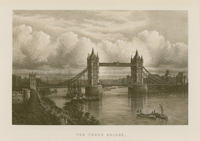 Tower Bridge, London by English School