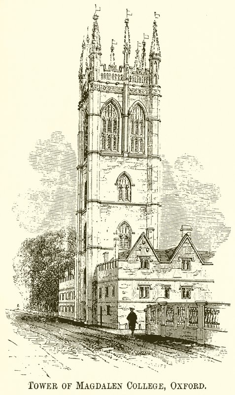 Tower of Magdalen College, Oxford by English School