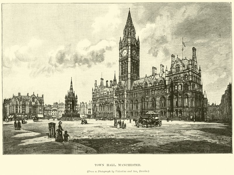 Town Hall, Manchester by English School