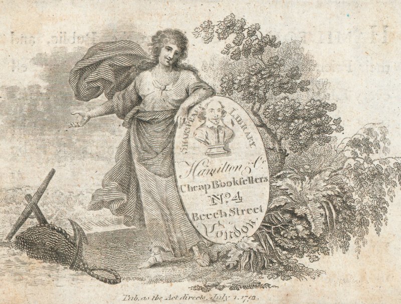 Trade Card, Hamilton & Co by English School