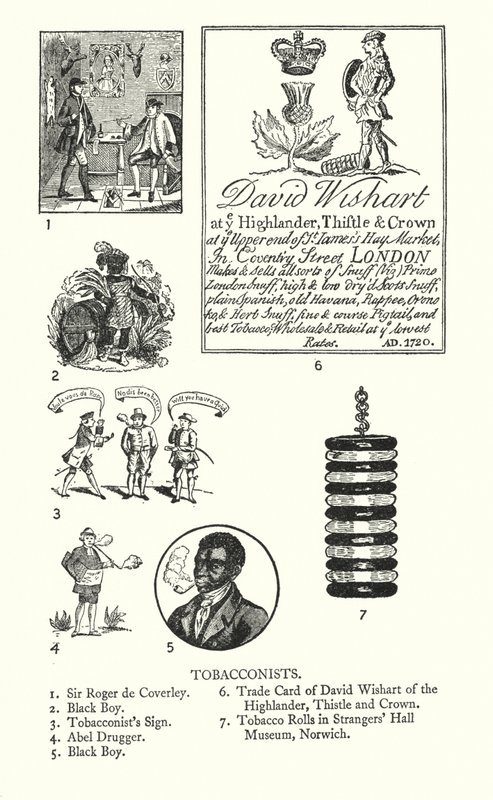Trade signs: Tobacconists by English School