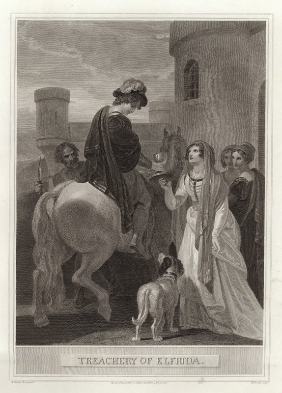 Treachery of Elfrida by English School