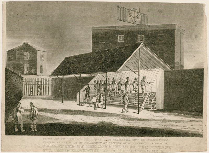Treadmill at Brixton Prison by English School