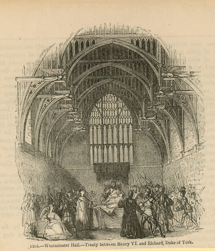 Treaty between Henry VI and Richard, Duke of York by English School