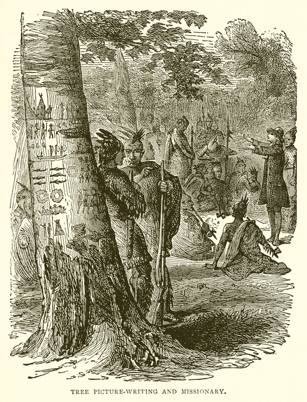 Tree Picture-Writing and Missionary by English School