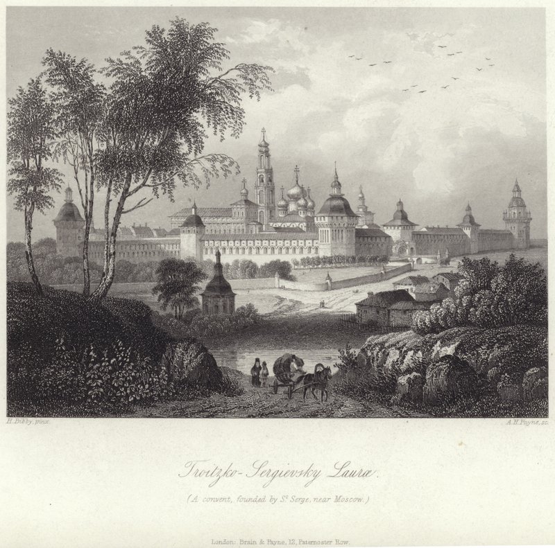 Troitzko-Sergievsky Laura by English School