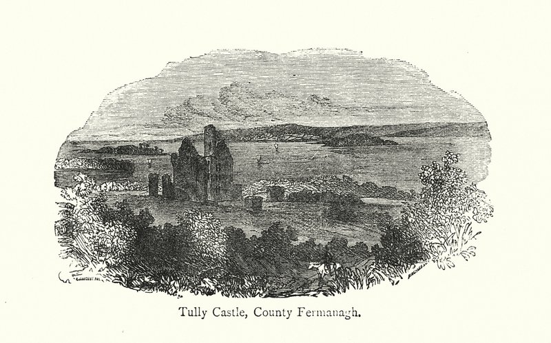 Tully Castle, County Fermanagh by English School