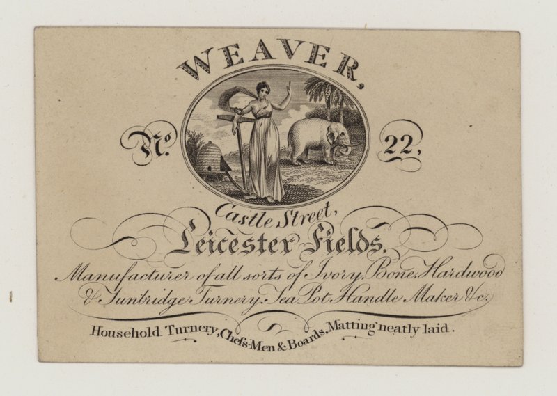 Turner, Weaver by English School