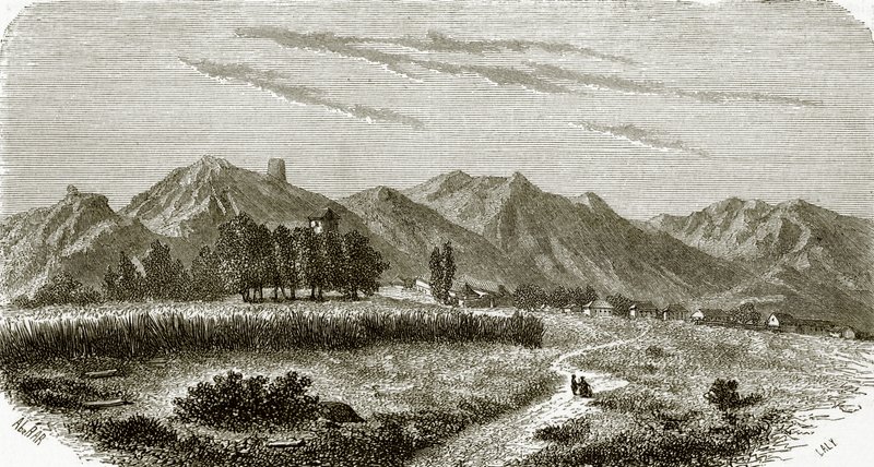 Tzetinie, Capital of Montenegro by English School