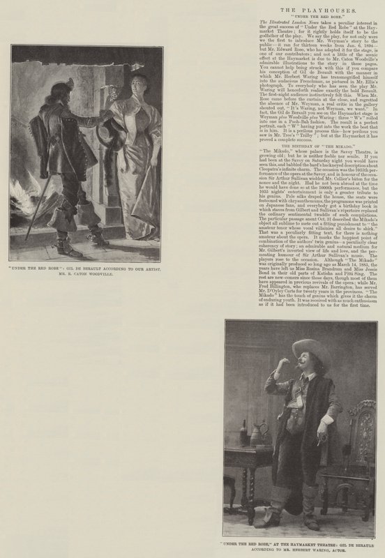 Under the Red Robe, at the Haymarket Theatre by English School